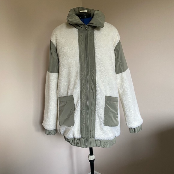 NWT threadbare panelled teddy coat 6 - Picture 5 of 16